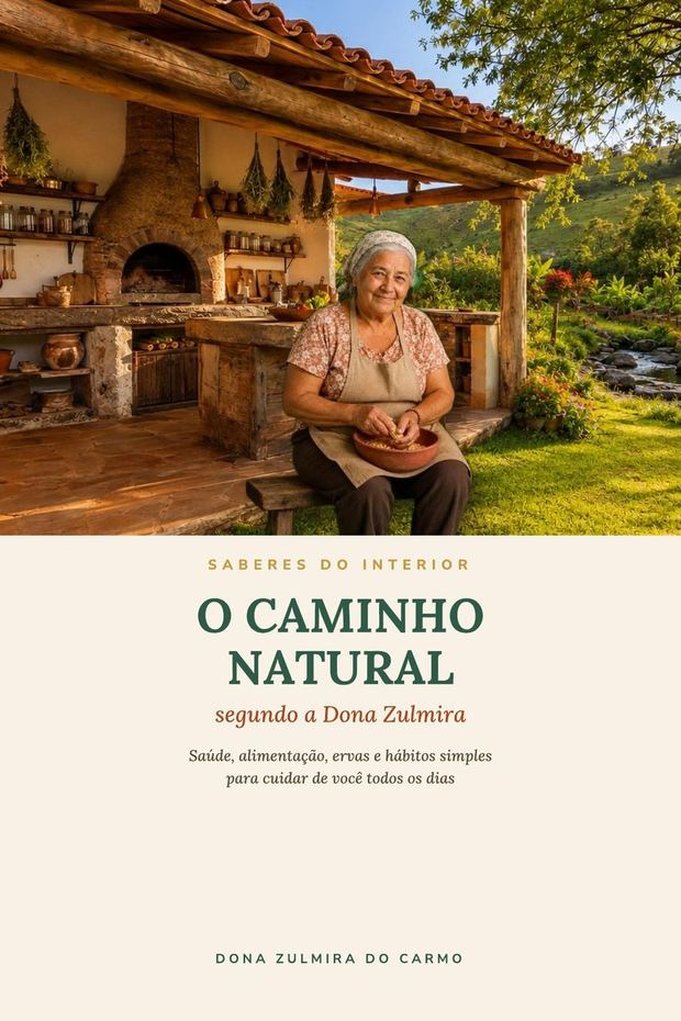 Capa do material O Caminho Natural, segundo a Dona Zulmira