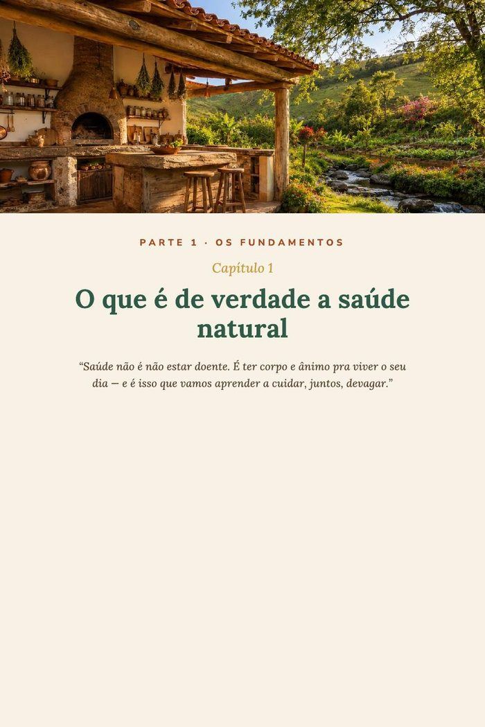 Página de abertura de capítulo do material